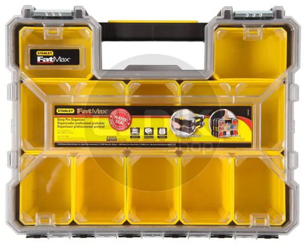 Stanley 1-97-518/4 4 x FATMAX Pro Organizer Diep IP54 | 432 x 330 x 109 mm