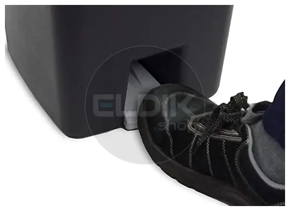 Tayg 431029/4 4 x Afvalcontainer met Voetpedaal - 60 Liter + Afvalzakken