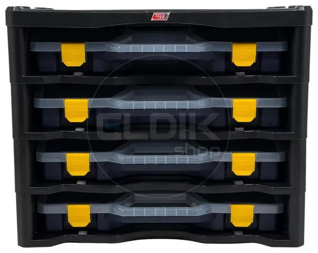 Tayg Multibox 3 Assortimentsdoos 4-delig - L530 x B376 x H430 mm - Blauw - 303500