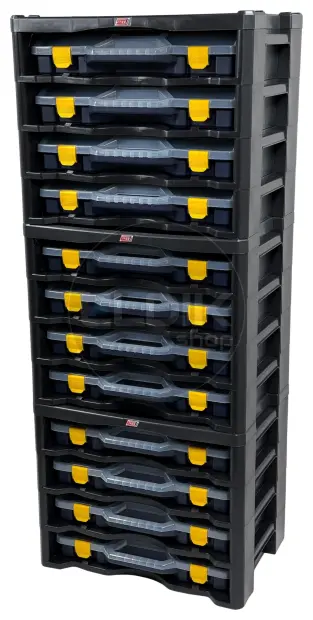 Tayg Multibox 3 Assortimentsdoos 4-delig - L530 x B376 x H430 mm - Blauw - 303500
