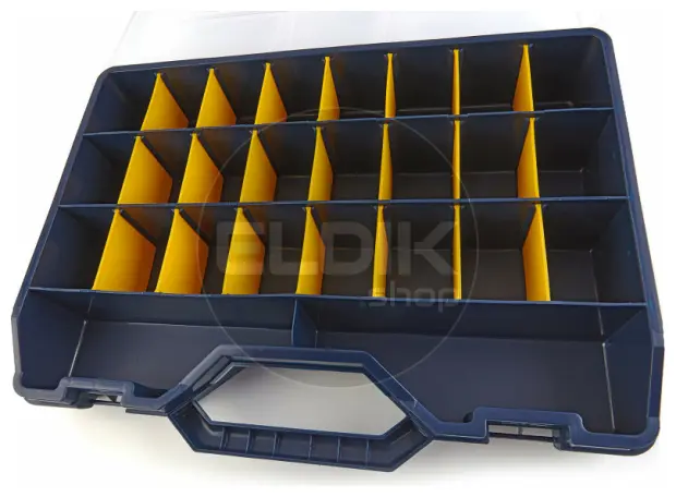 Tayg Multibox 3 2x Assortimentsdoos 4-delig - L530 x B376 x H430 mm - Blauw - 303500/2