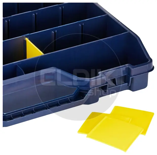 Tayg Multibox 3 2x Assortimentsdoos 4-delig - L530 x B376 x H430 mm - Blauw - 303500/2