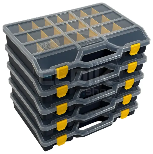 Tayg 47-26 5 x Assortimentsdoos L460 x B350 x H81 mm - Blauw - 147005/5