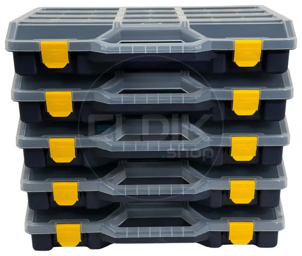 Tayg 47-26 5 x Assortimentsdoos L460 x B350 x H81 mm - Blauw - 147005/5