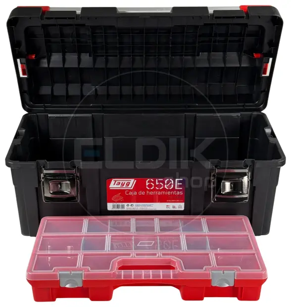 Tayg 650-E Profi Gereedschapskoffer L650 x B300 x H295 mm - 173004
