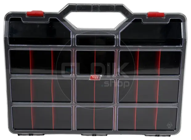 Tayg 48-26 5 x Assortimentskoffer L460 x B350 x H81 mm - Polycarbonaat - 148002/5