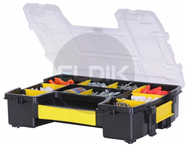 Stanley STST1-70720/12 12 x Sortmaster Organiser Light 297 x 224 x 71 mm