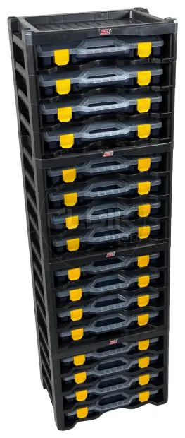 Tayg Multibox 2 Assortimentsdoos 4-delig - L447 x B314 x H360 mm - Blauw - 302503