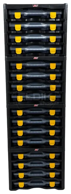 Tayg Multibox 2 Assortimentsdoos 4-delig - L447 x B314 x H360 mm - Blauw - 302503