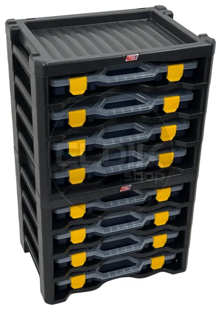 Tayg Multibox 2 Assortimentsdoos 4-delig - L447 x B314 x H360 mm - Blauw - 302503