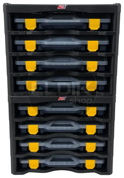 Tayg Multibox 2 Assortimentsdoos 4-delig - L447 x B314 x H360 mm - Blauw - 302503