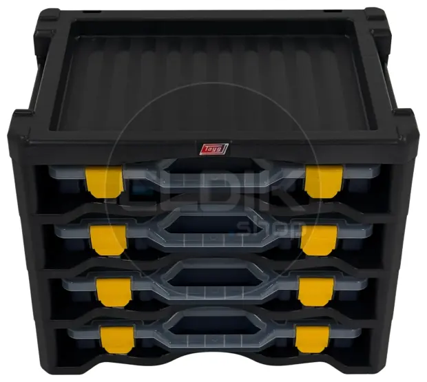 Tayg Multibox 2 Assortimentsdoos 4-delig - L447 x B314 x H360 mm - Blauw - 302503