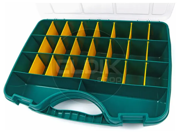 Tayg 23-26 Assortimentsdoos L388 x B290 x H61 mm - Groen - 023002