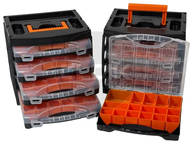 E-Tools Midibox Opbergassortimentbox met 4 assortimentsdozen - 179247