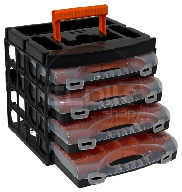 E-Tools Midibox Opbergassortimentbox met 4 assortimentsdozen - 179247