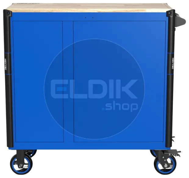 Heytec 50811330120 Gevulde gereedschapswagen 6 laden | 132 Delig in Foam inlay | Blauw