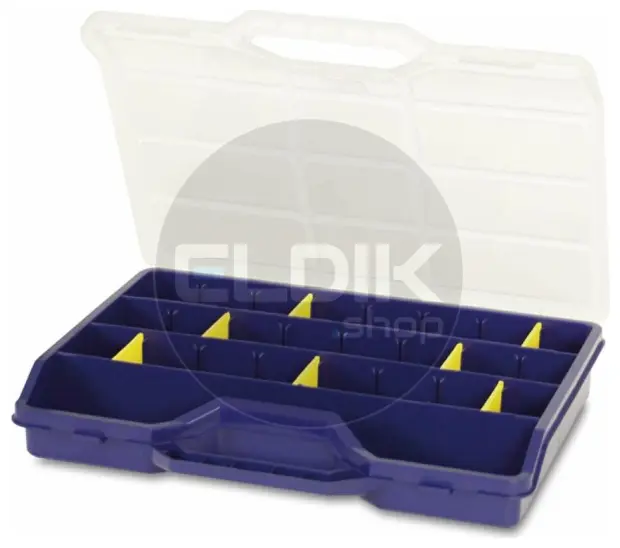 Tayg 45-26 6 x Assortimentsdoos L312 x B238 x H51 mm - Blauw - 145001/6