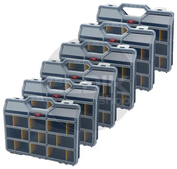 Tayg 45-26 6 x Assortimentsdoos L312 x B238 x H51 mm - Blauw - 145001/6