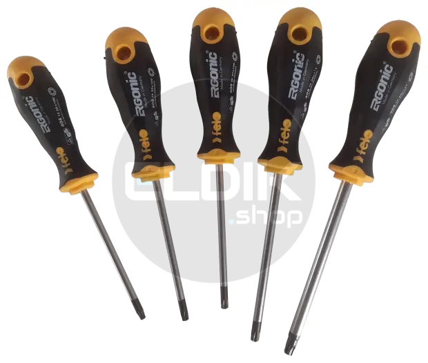 Felo Kidle-FE-408G Schroevendraaierset Torx® | 5-delig