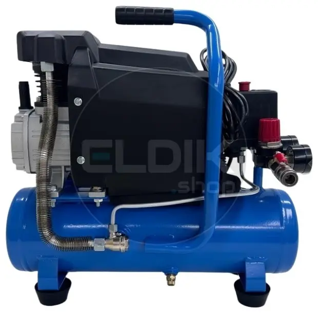E-Tools 178813 Oliegesmeerde Compressor 8 bar | 6l | 75 l/min