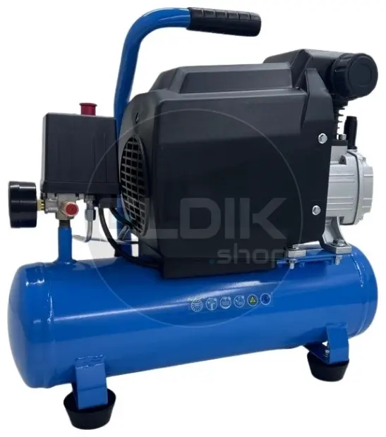 E-Tools 178813 Oliegesmeerde Compressor 8 bar | 6l | 75 l/min