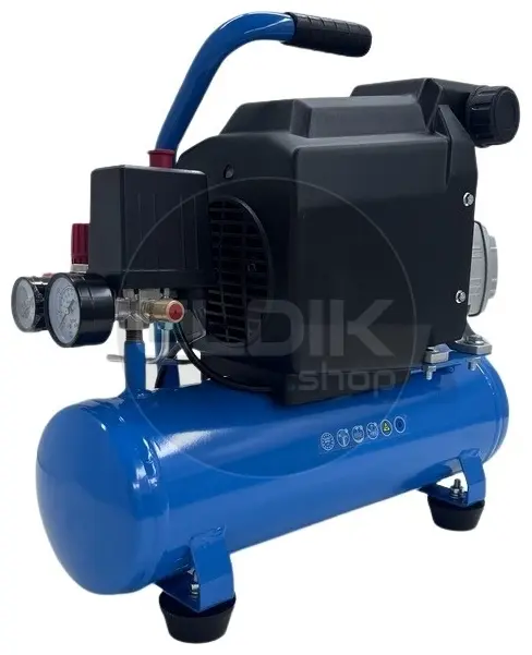 E-Tools 178813 Oliegesmeerde Compressor 8 bar | 6l | 75 l/min