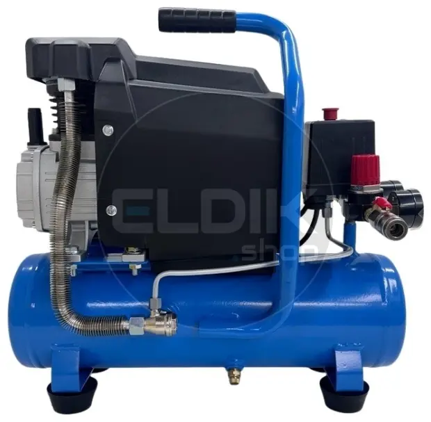 E-Tools 178813 Oliegesmeerde Compressor 8 bar | 6l | 75 l/min