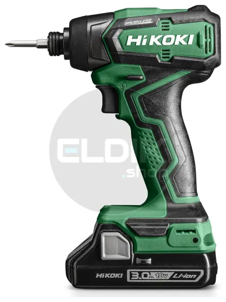 Hikoki WH18DDWRZ Accu slagschroevendraaier - 18V - 140 Nm - 1/4" - In HSC II koffer. Inclusief 2 BSL1820M accu's en lader