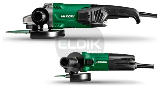 Hikoki KG23SAYBZ Haakse slijpmachineset G23ST - 230 mm - 2.000 W | G13STA 125 mm - 600 W - met universele diamantzaagbladen