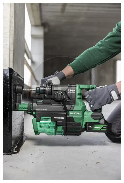 Hikoki DH1826DAW2Z Accu boor-breekhamer - 18 V / 3,2 J -Exclusief lader en accu's - HSC IV koffer