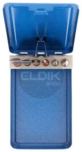 Gedore 106 D 6 Delige Beitelset in Metalen Cassette - 8725710