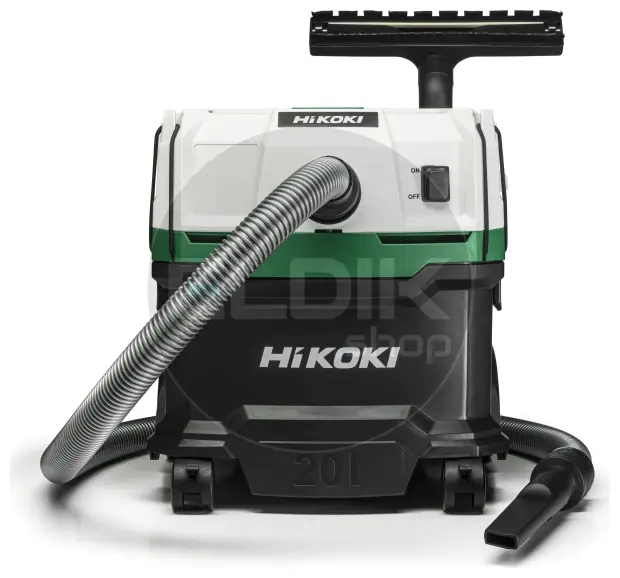Hikoki RP200SLWAZ Nat- en droogstofzuiger - 4,2 m³/min / 1. 200 W / zonder schakelautomaat / L-Klasse