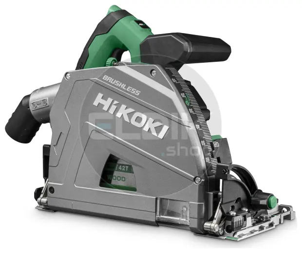 Hikoki KSC3606DPAW21Z Accu invalzaag - 36V / 66 mm - Inclusief geleiderail 160cm - Exclusief accu's en lader in HSC IV