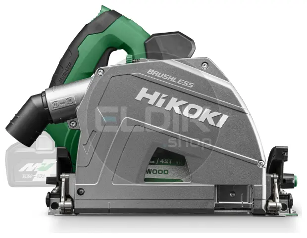 Hikoki KSC3606DPAW21Z Accu invalzaag - 36V / 66 mm - Inclusief geleiderail 160cm - Exclusief accu's en lader in HSC IV