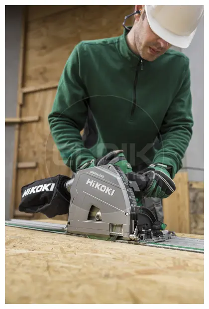 Hikoki KSC3606DPAW21Z Accu invalzaag - 36V / 66 mm - Inclusief geleiderail 160cm - Exclusief accu's en lader in HSC IV