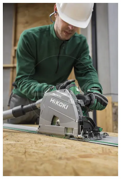 Hikoki KSC3606DPAW21Z Accu invalzaag - 36V / 66 mm - Inclusief geleiderail 160cm - Exclusief accu's en lader in HSC IV