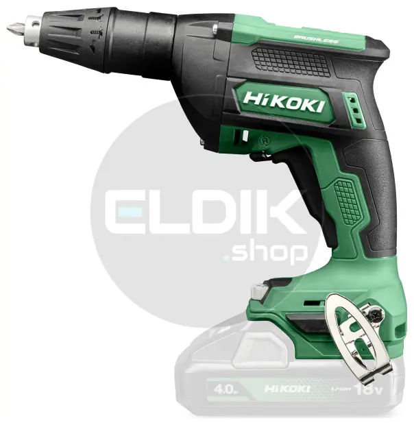 Hikoki W18DAWCZ Accu schroefautomaat - 18 V - Inclusief schroefmagazijn en 2x 4.0Ah accu's en lader in HSC III