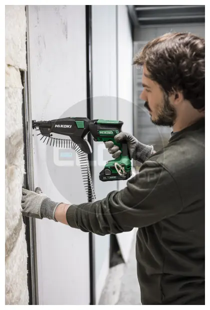 Hikoki W18DAWCZ Accu schroefautomaat - 18 V - Inclusief schroefmagazijn en 2x 4.0Ah accu's en lader in HSC III