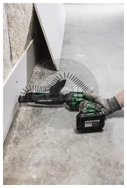 Hikoki W18DAWCZ Accu schroefautomaat - 18 V - Inclusief schroefmagazijn en 2x 4.0Ah accu's en lader in HSC III