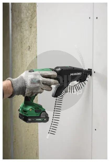 Hikoki W18DAWBZ Accu schroefautomaat - 18 V - Inclusief schroefmagazijn en 2x 2.0Ah accu's en lader in HSC III