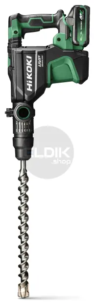 Hikoki DH3640DAW2Z Accu boor-breekhamer - 36 V / 9,2 J - SDS-Max - Exclusief lader en accu's - Kunststof koffer