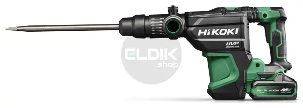 Hikoki DH3640DAW2Z Accu boor-breekhamer - 36 V / 9,2 J - SDS-Max - Exclusief lader en accu's - Kunststof koffer