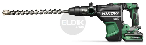 Hikoki DH3640DAW2Z Accu boor-breekhamer - 36 V / 9,2 J - SDS-Max - Exclusief lader en accu's - Kunststof koffer