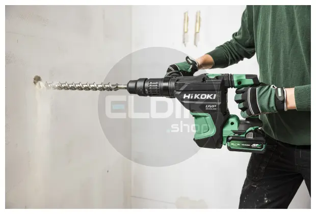 Hikoki DH3640DAW2Z Accu boor-breekhamer - 36 V / 9,2 J - SDS-Max - Exclusief lader en accu's - Kunststof koffer