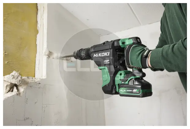 Hikoki DH3640DAW2Z Accu boor-breekhamer - 36 V / 9,2 J - SDS-Max - Exclusief lader en accu's - Kunststof koffer