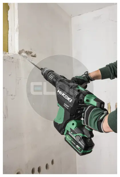 Hikoki DH3640DAW2Z Accu boor-breekhamer - 36 V / 9,2 J - SDS-Max - Exclusief lader en accu's - Kunststof koffer
