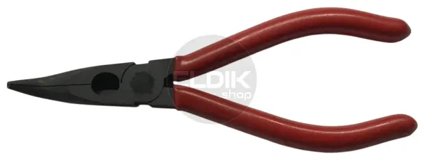 Radiotang gebogen + zijsnijder 140 mm