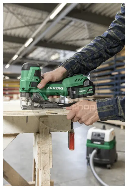 Hikoki CJ18DBW4Z Accu decoupeerzaag - 18V - 135 mm. Exclusief accu's en lader