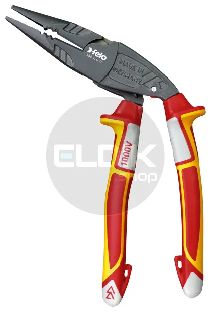 Felo 580 120 40 VDE Multitang met bocht 200 mm