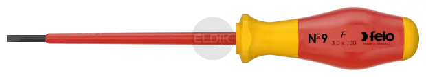 Felo 913 030 90 VDE Schroevendraaier Sleuf 3,0